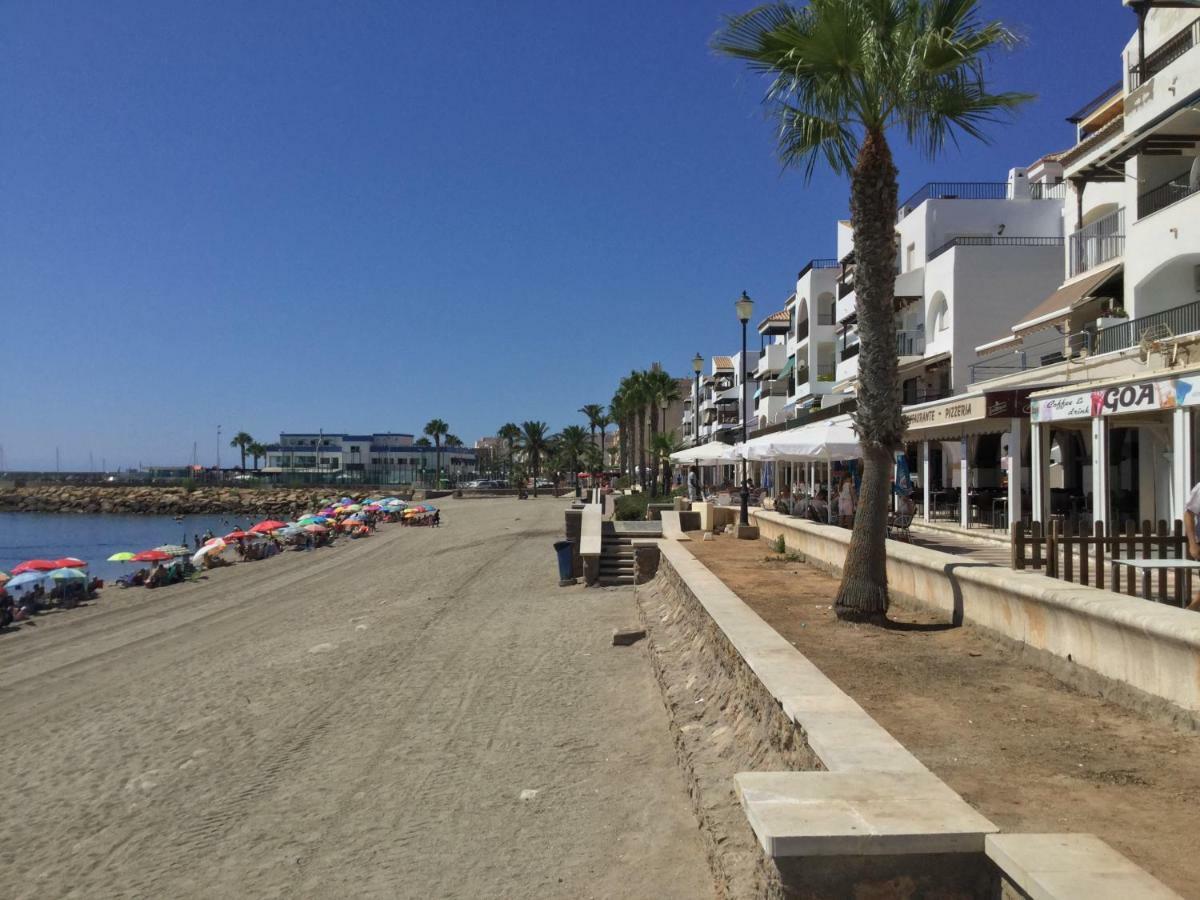 Ferienwohnung La Perla Azul Playa - Terraza Al Sol Roquetas de Mar Exterior foto